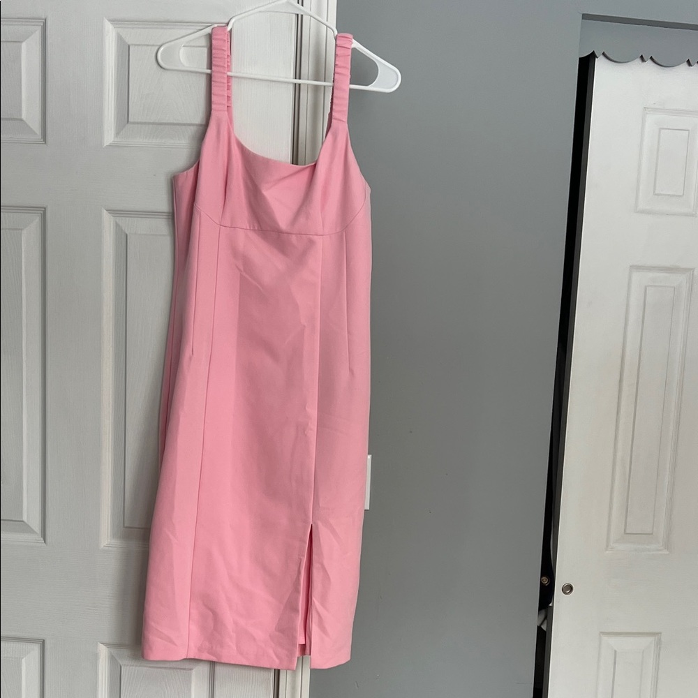 Laundry By Shelli Segal Pink Midi Dress